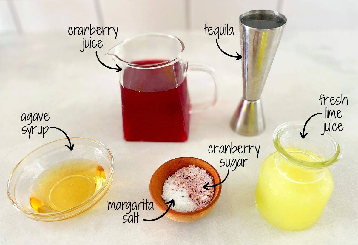 cranberry margarita ingredients.