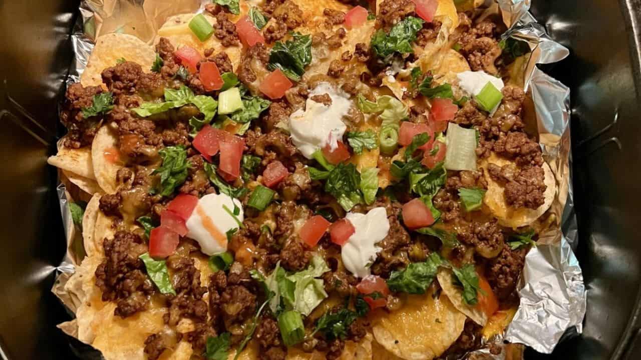 Air Fryer Nachos
