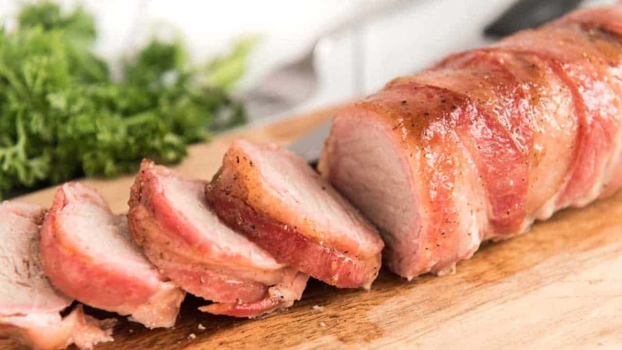 Bacon Wrapped Pork Tenderloin