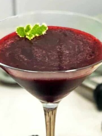Blackberry Martini