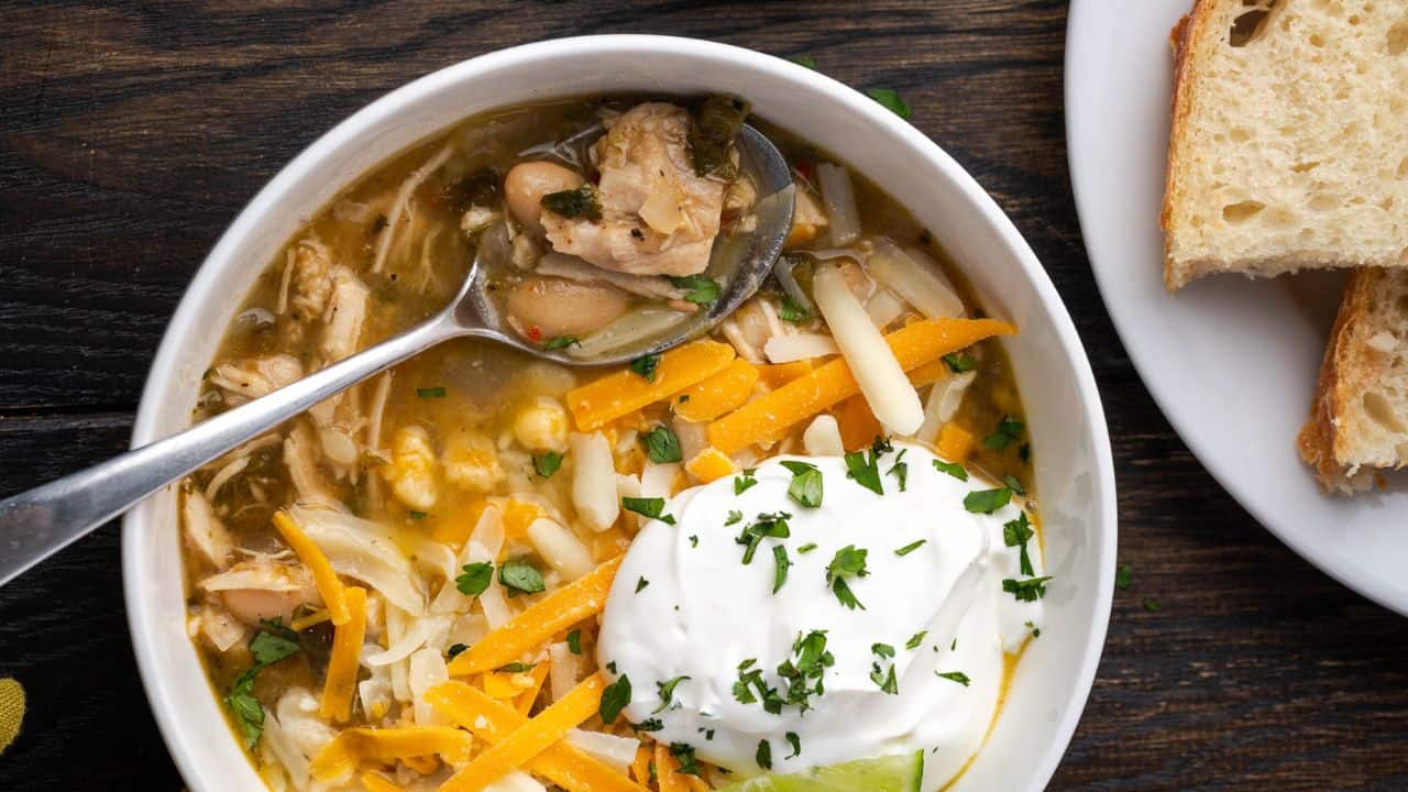 Dutch Oven White Chicken Chili