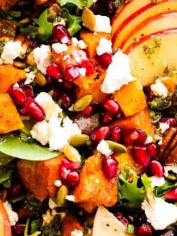 Fall Harvest Salad with Apple and Butternut Squash
