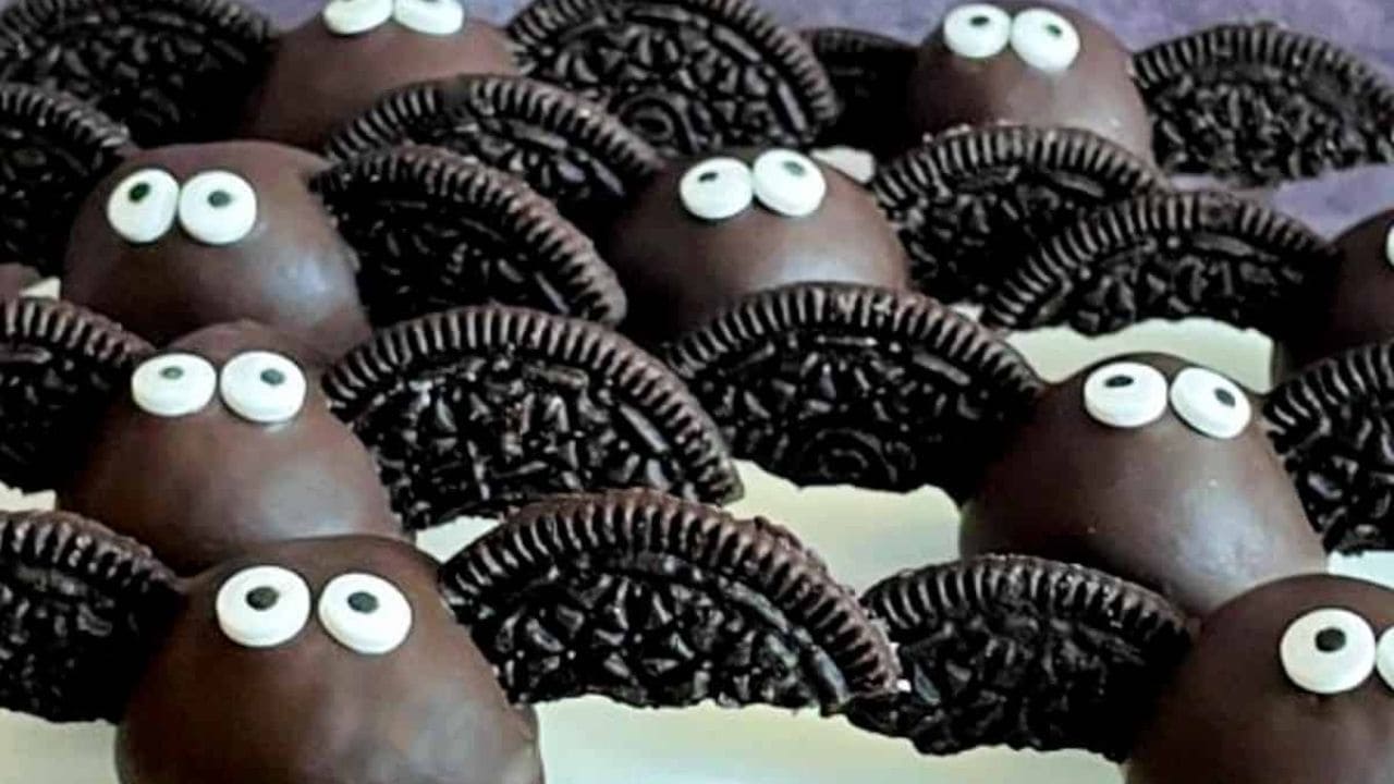 Halloween Bat Cake Pops