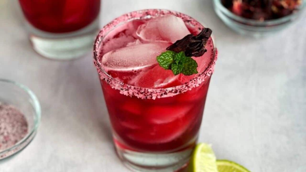 Hibiscus Margaritas