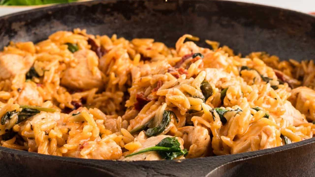 Marry Me Chicken Orzo