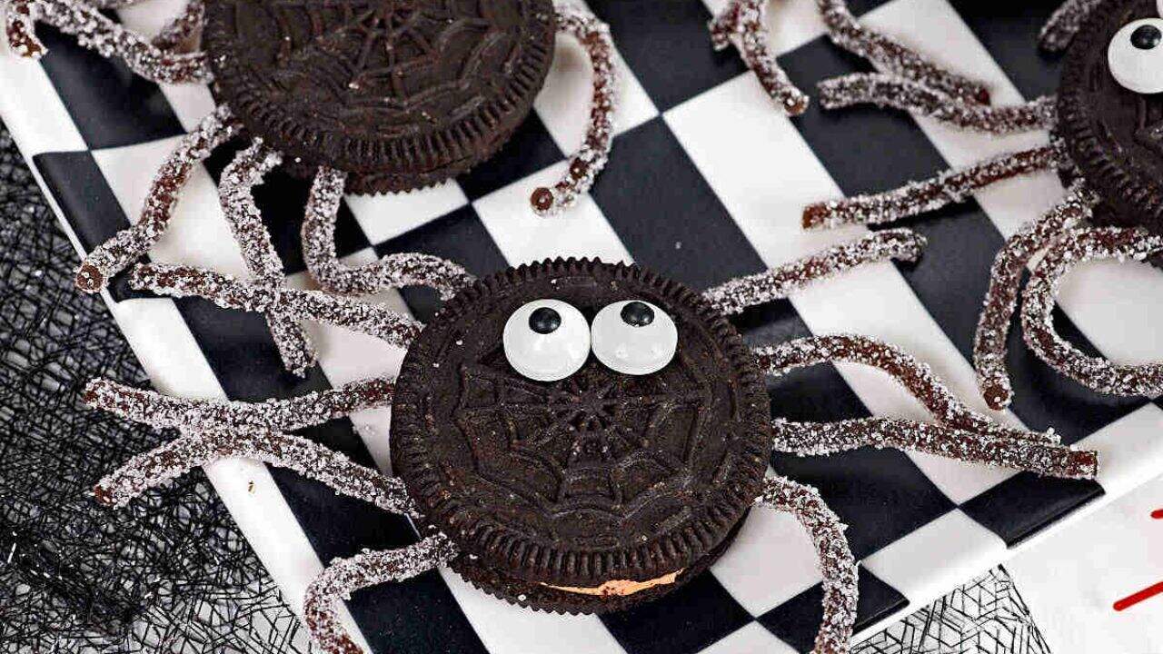 Oreo Cookie Spiders