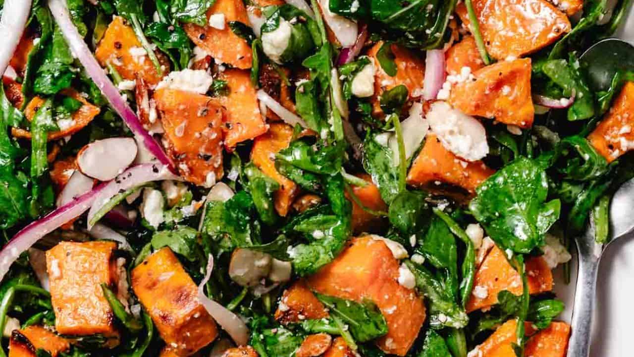 Roasted Sweet Potato Arugula Salad.