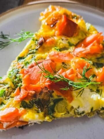 Salmon Omelette.