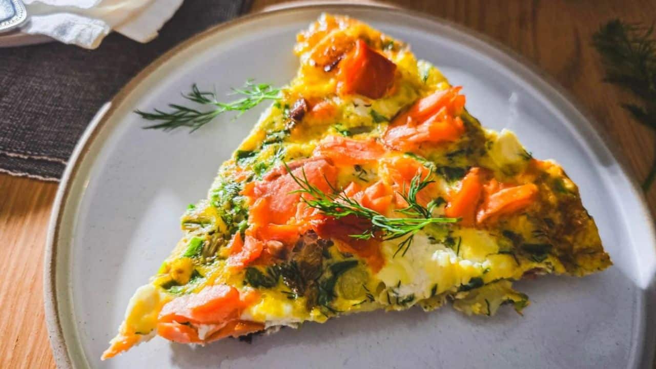 Salmon Omelette