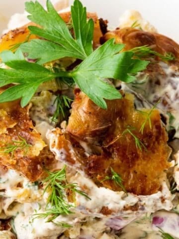 Smashed Potato Salad