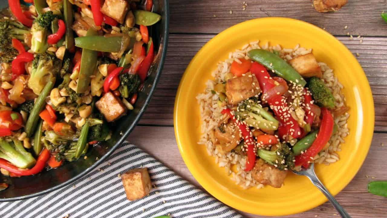 Teriyaki Tofu Stir Fry