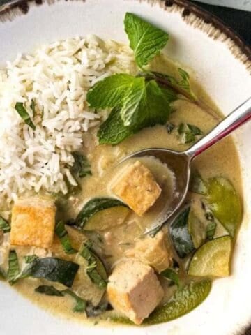Thai Green Curry with Tofu