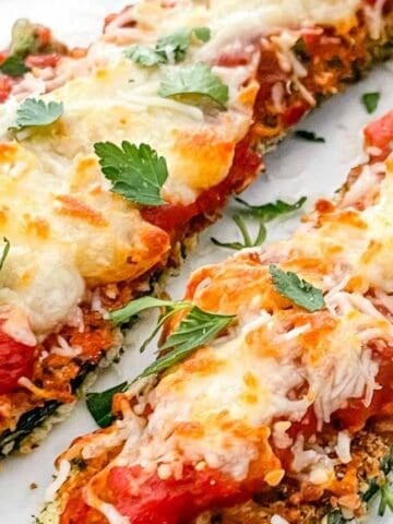 Three Cheese Zucchini Parmesan