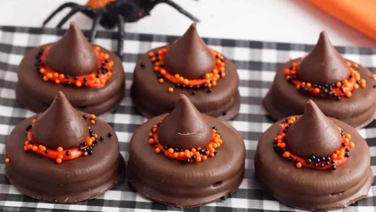 Witch Hat Halloween Cookies recipe