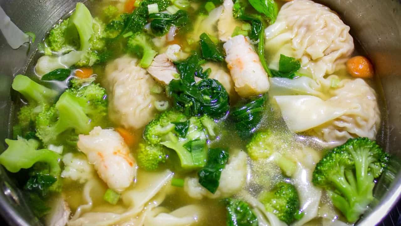 won ton soup.