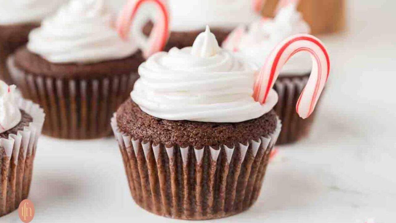 Chocolate Peppermint Cupcakes