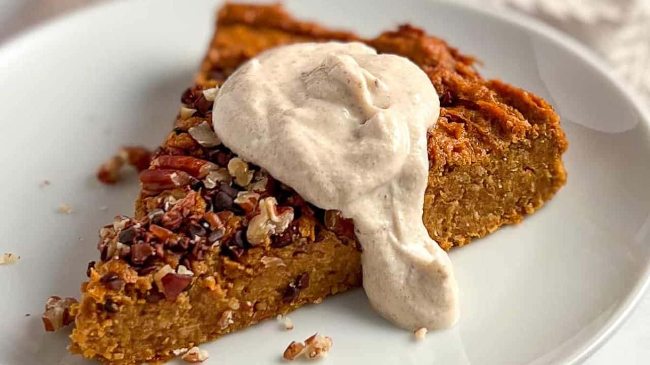 Crustless Sweet Potato Pie