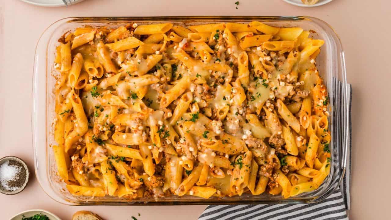 High Protein Baked Ziti