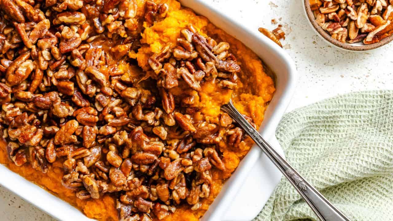 Instant Pot Sweet Potato Casserole