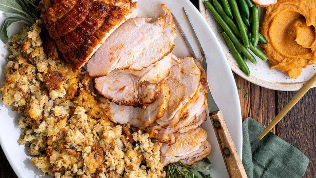 Maple Glazed Boneless Turkey Breast Roast Recipe