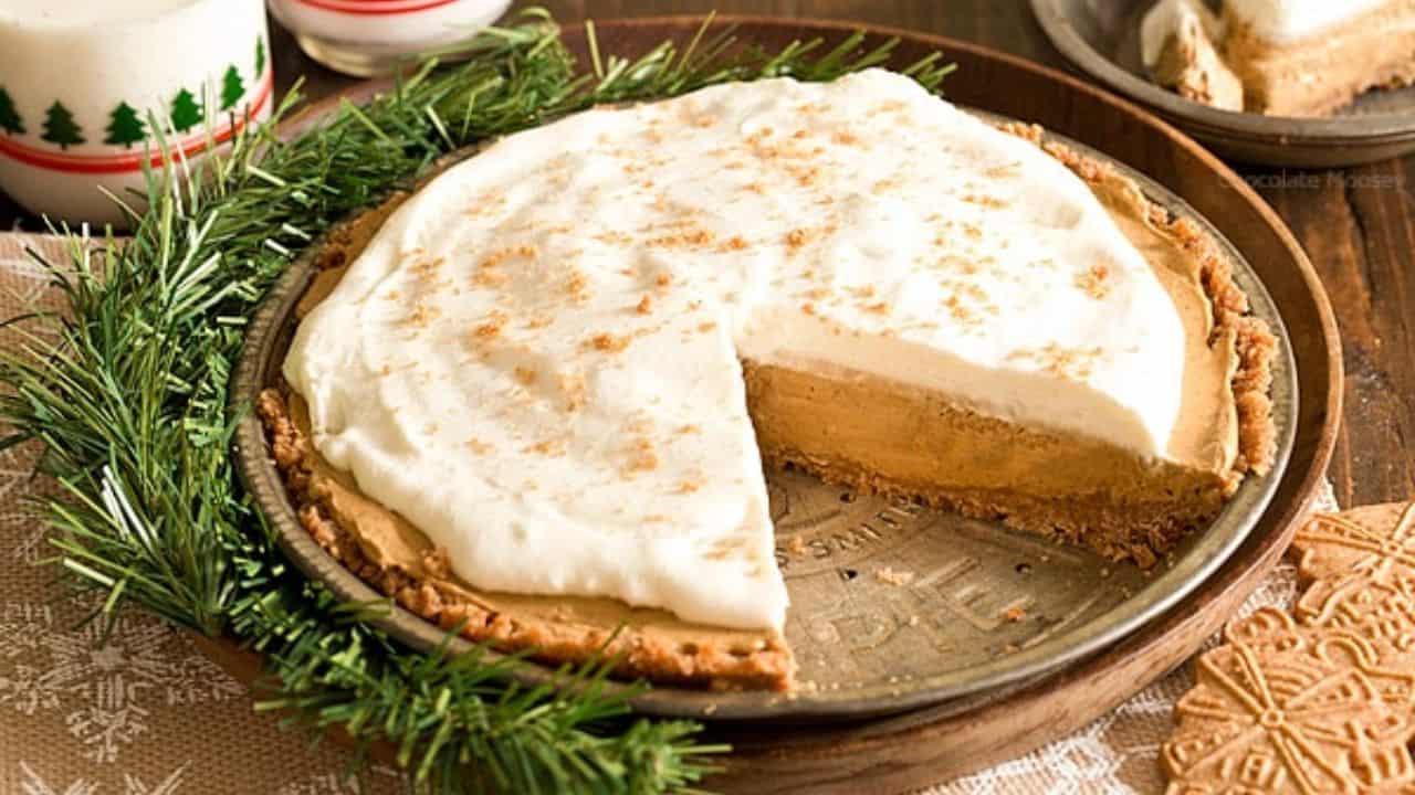 No Bake Gingerbread Pie