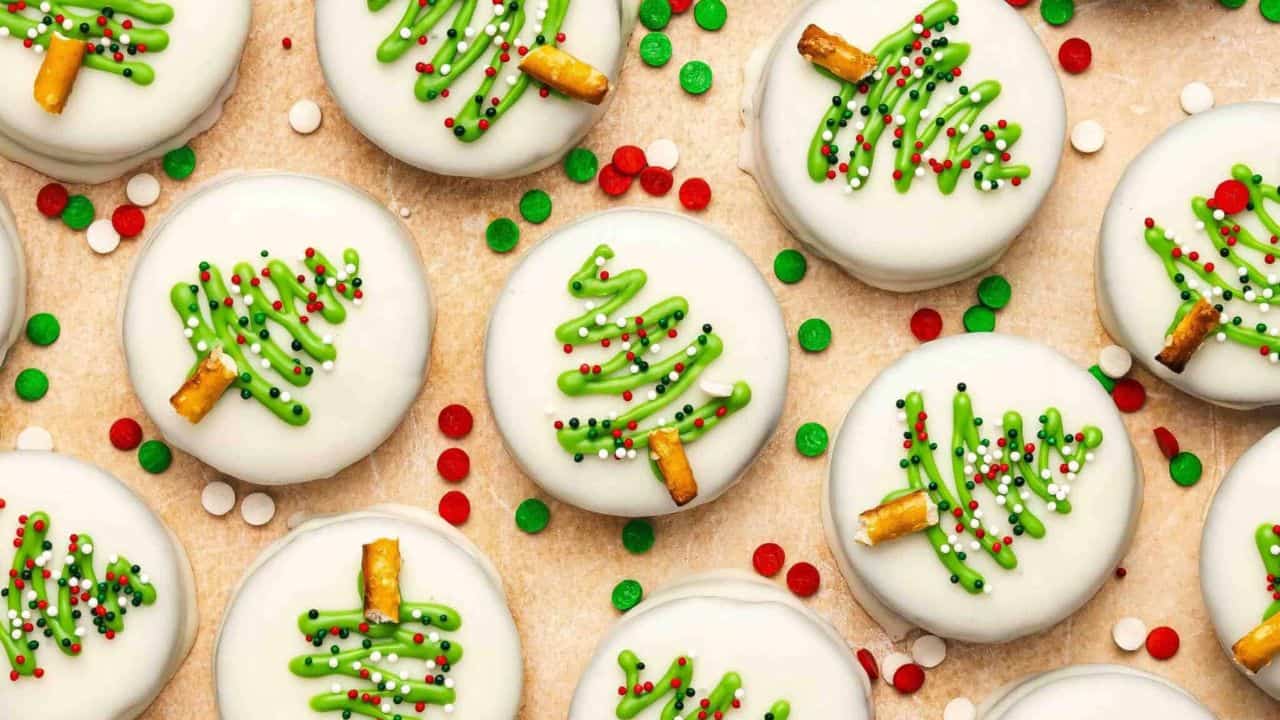 No-Bake White Chocolate Covered Oreos