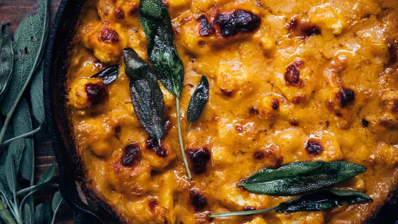 Pumpkin Cauliflower Gratin