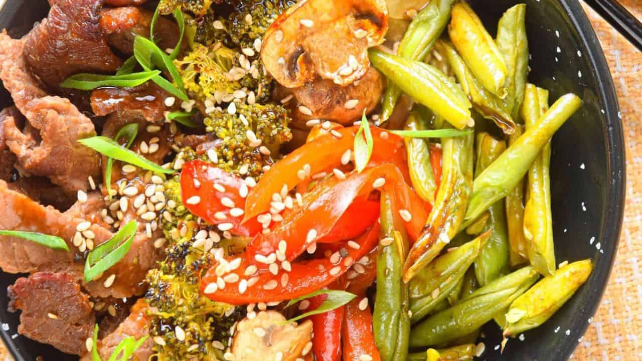 Sheet Pan Beef and Broccoli