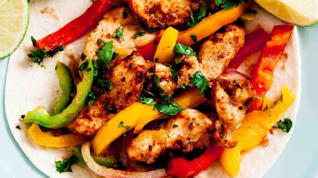 Sheet Pan Chicken Fajitas