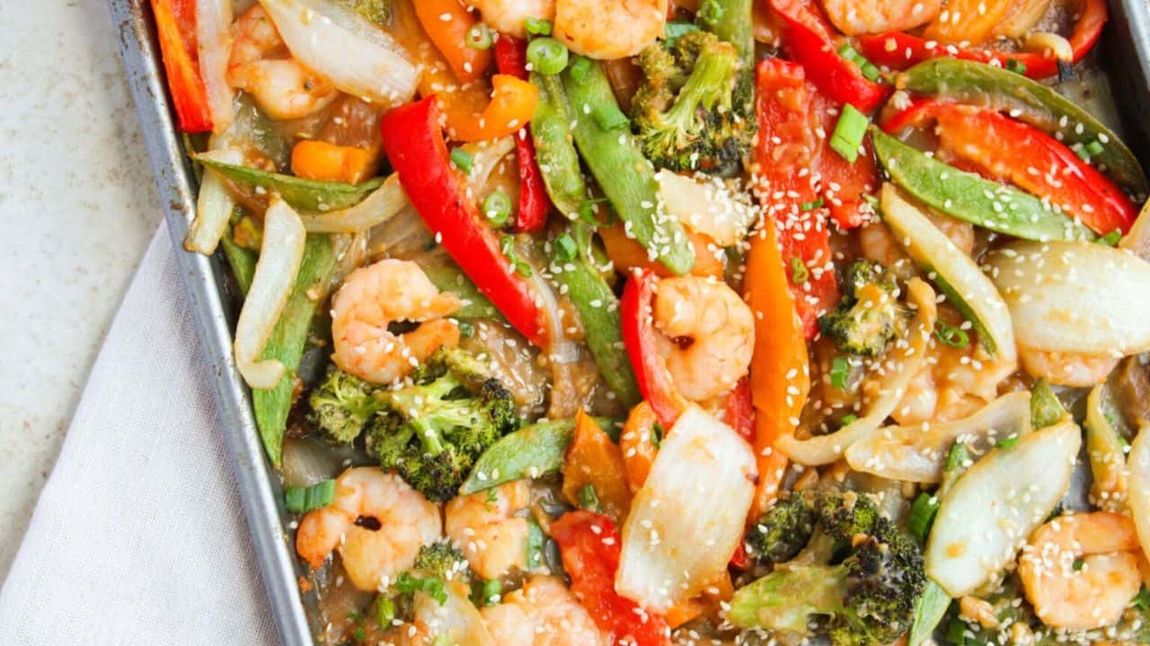 Shrimp and Vegetable Stir Fry