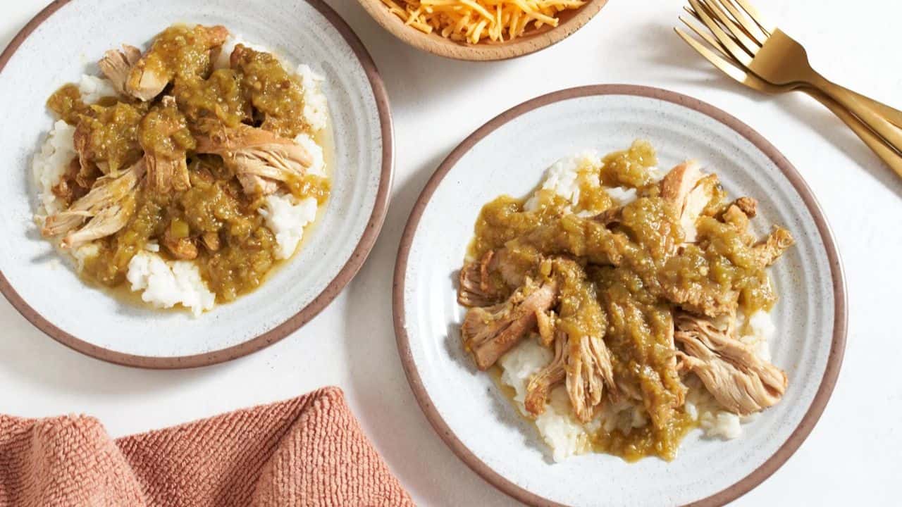 Slow Cooker Green Chili Chicken
