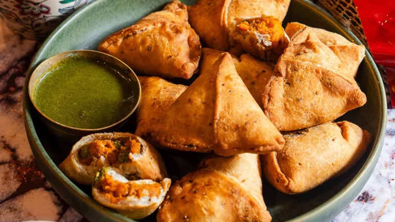 Sweet Potato Samosas