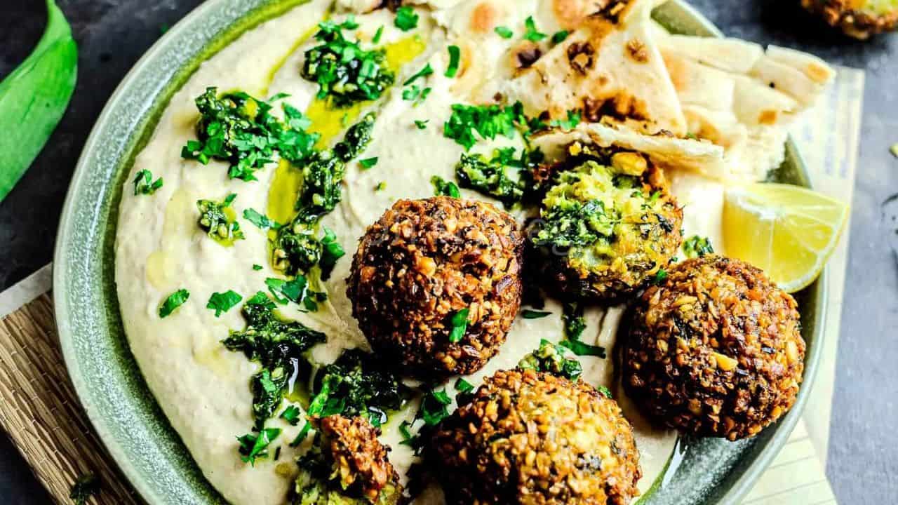 Wild Garlic Falafel