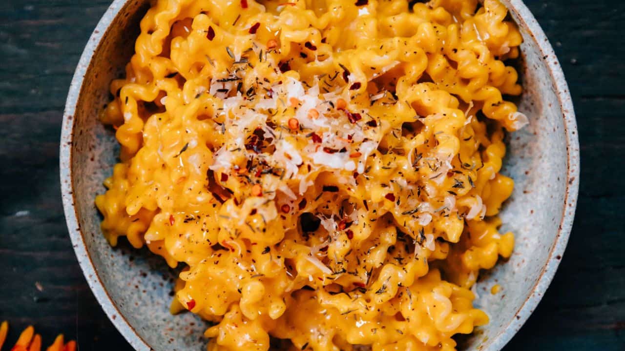 Creamy Honeynut Squash Pasta