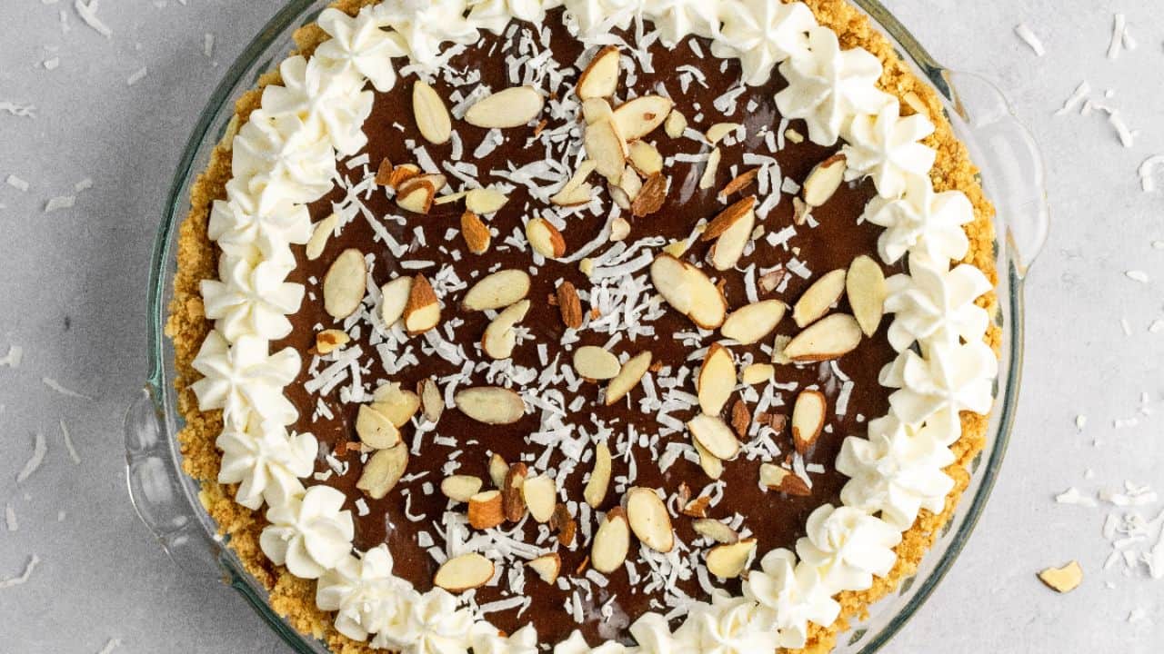 Almond Joy Pie