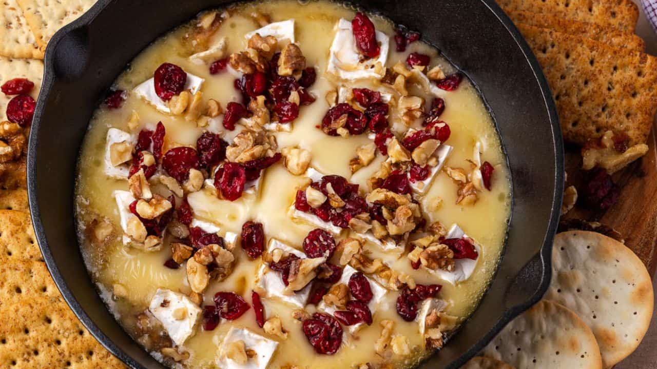 Baked Cranberry Brie