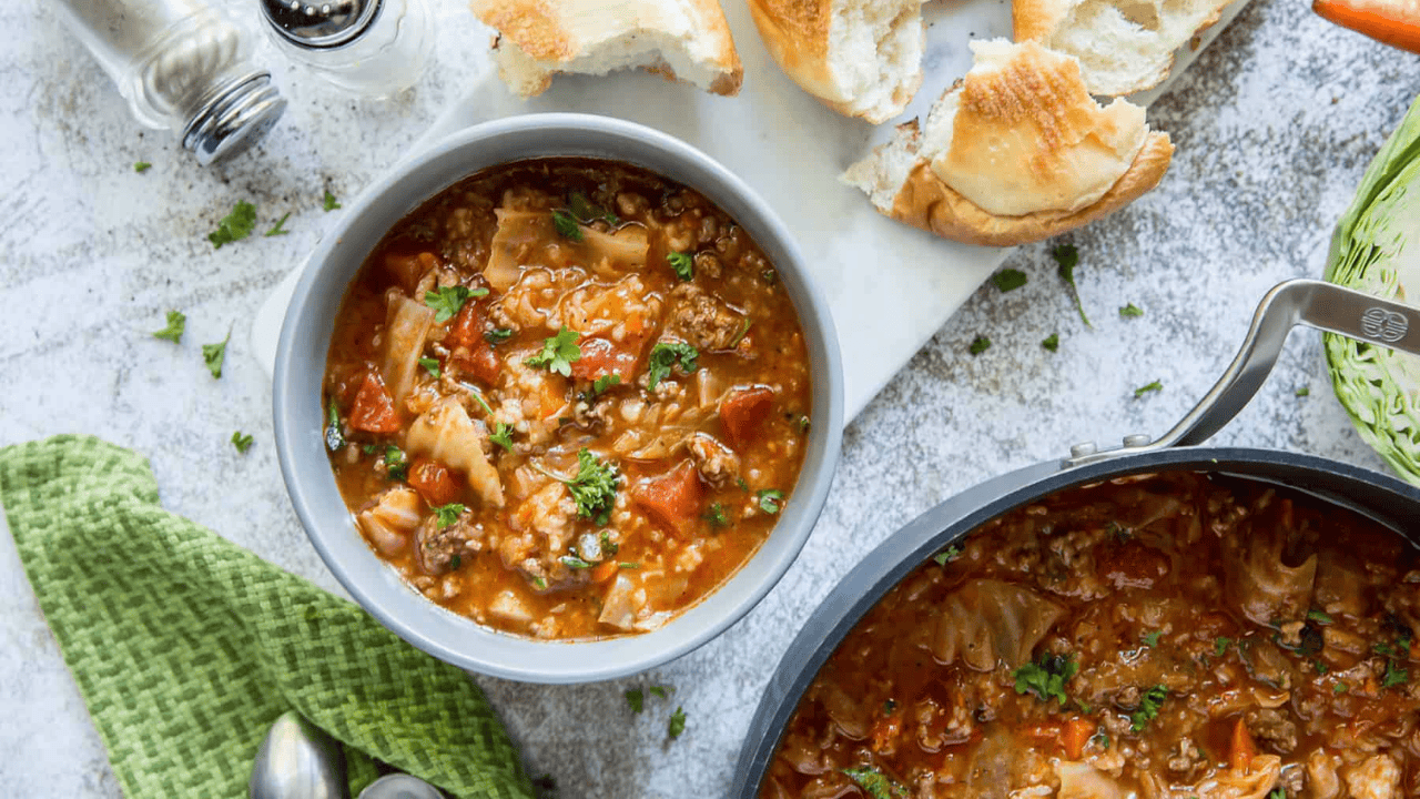 Cabbage Roll Soup