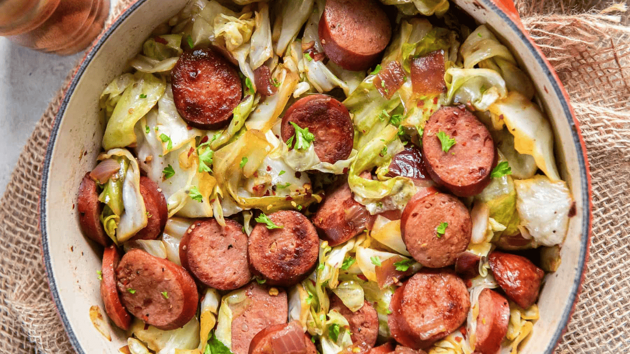 Cabbage and Sausage