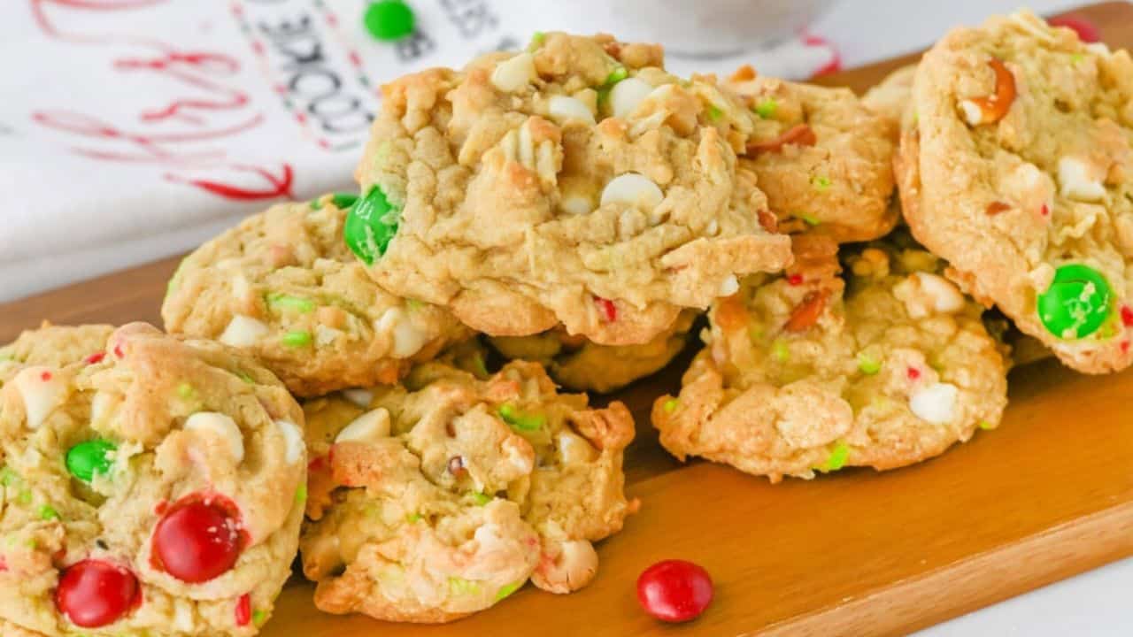 Christmas Kitchen Sink Cookies