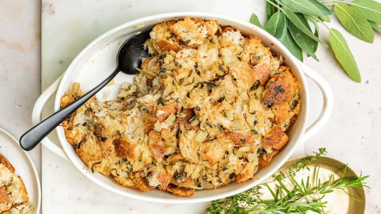 Classic Herb Sourdough Stuffing