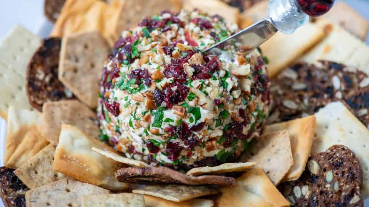 Cranberry Pecan Cheese Ball