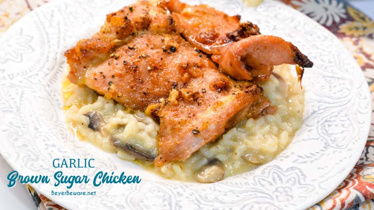Garlic Brown Sugar Chicken