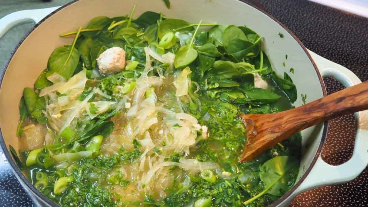 Gluten-free Ginger Turkey Noodle Soup