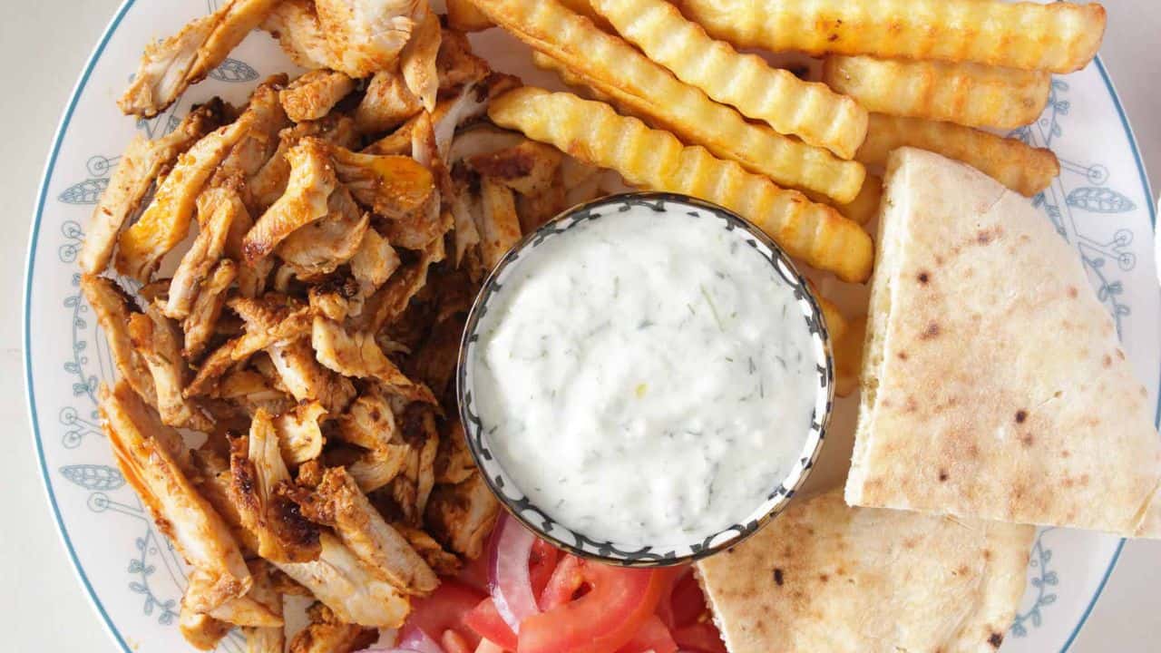 Juicy Chicken Gyros with Easy Greek Marinade