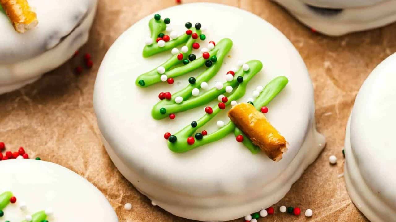 No-Bake White Chocolate Covered Oreos
