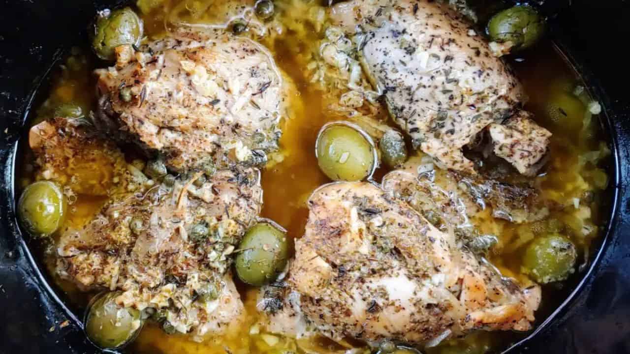 Slow Cooker Chicken Provencal