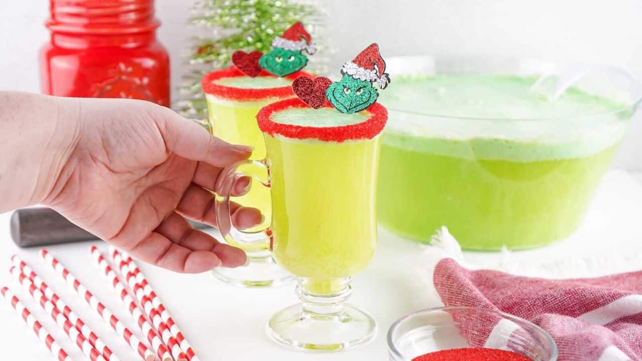 The Grinch Who Stole Christmas Green Punch