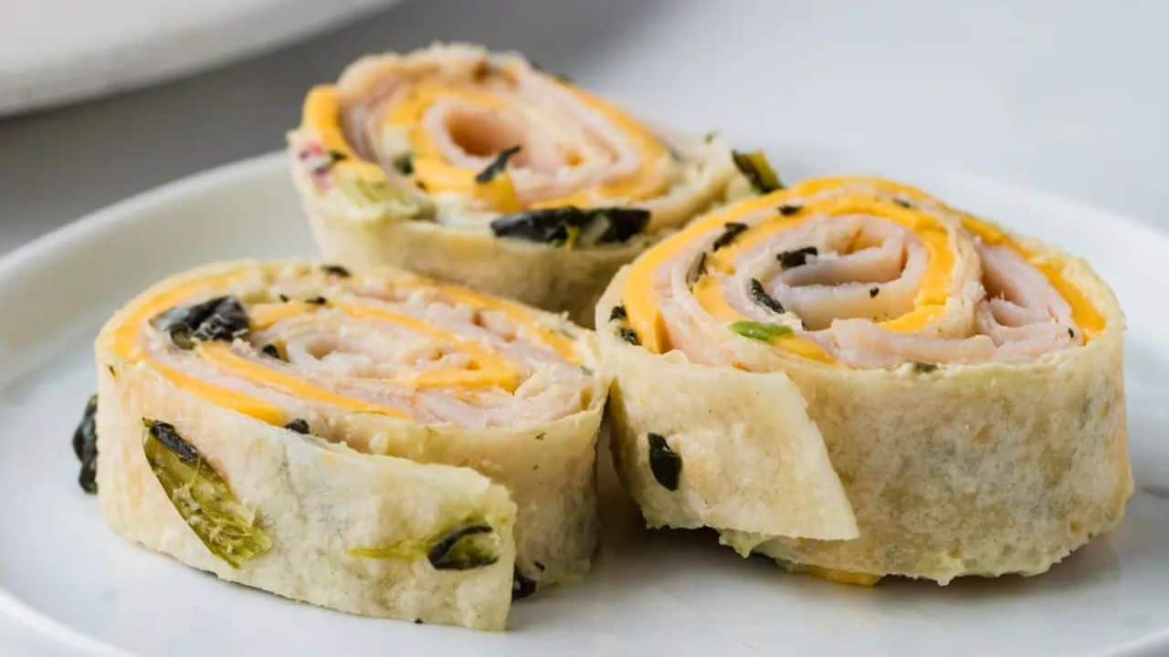Turkey and Cheese Roll Ups