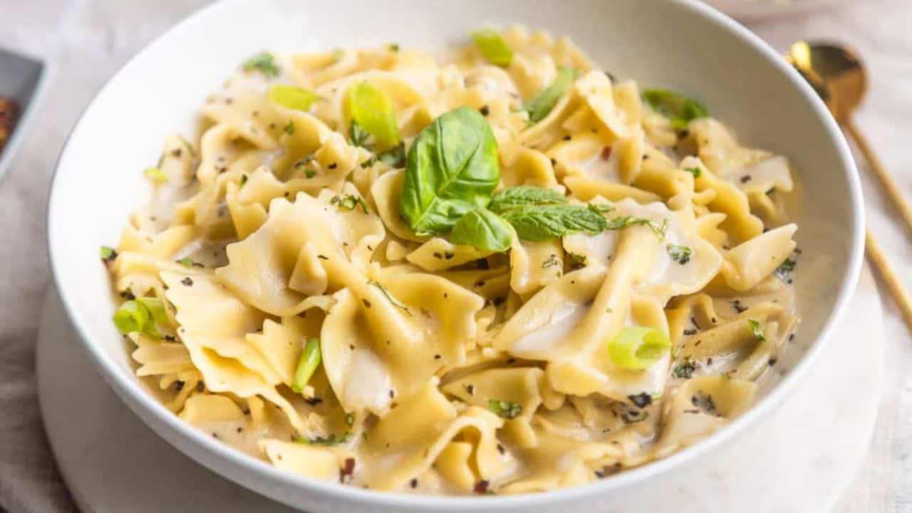 Vegan Coconut Milk Pasta Sauce