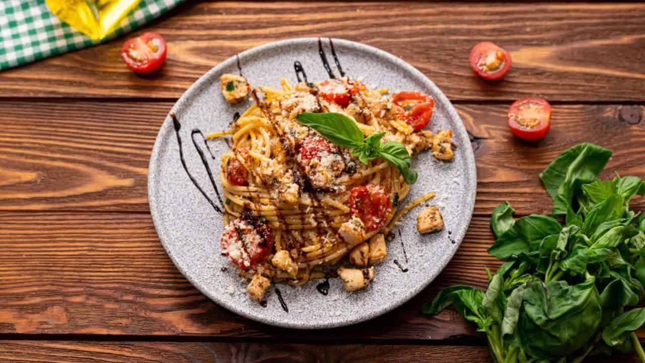 Bruschetta Chicken Pasta